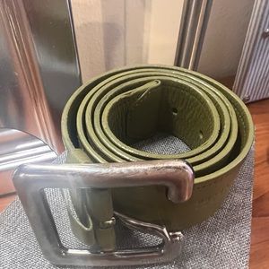 Prada leather belt